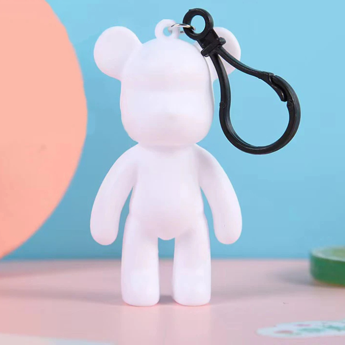 DIY Teddy Bear Keychain Paint Kit