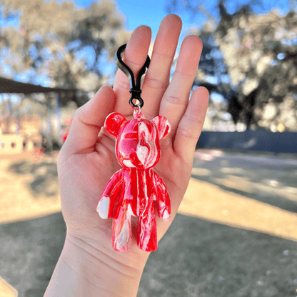 DIY Teddy Bear Keychain Paint Kit