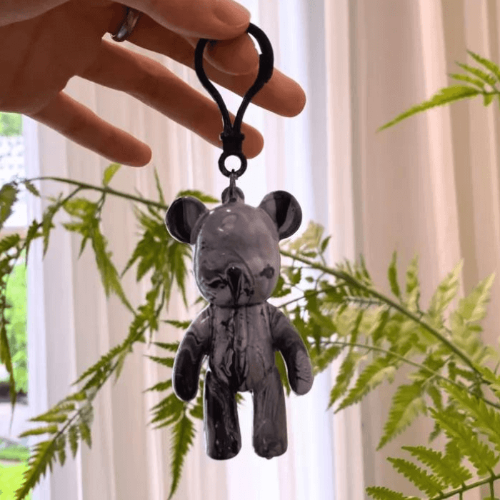 DIY Teddy Bear Keychain Paint Kit